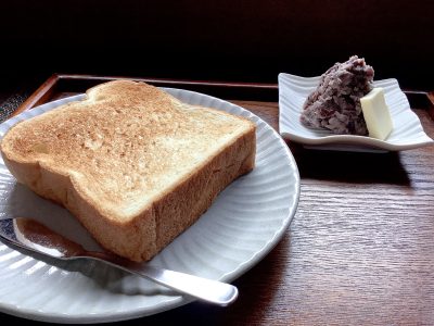 あんバタートーストセット