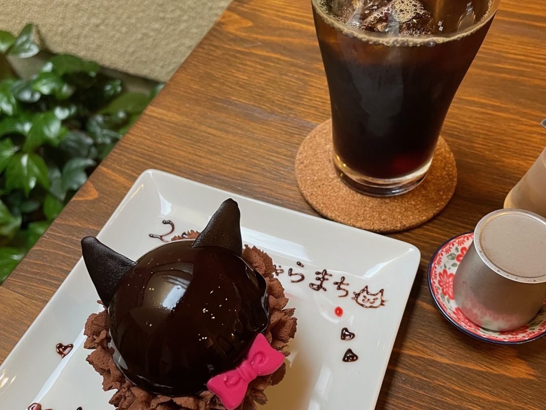 「ギャラリーカフェTakeno」さんのにゃらまち猫祭り限定メニュー