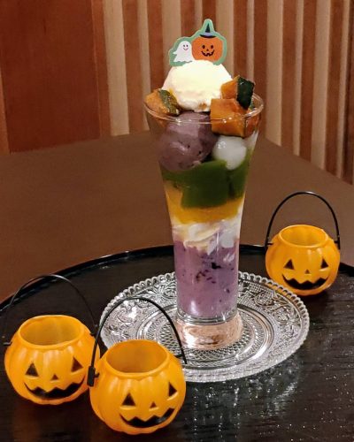 ハロウィン パフェ